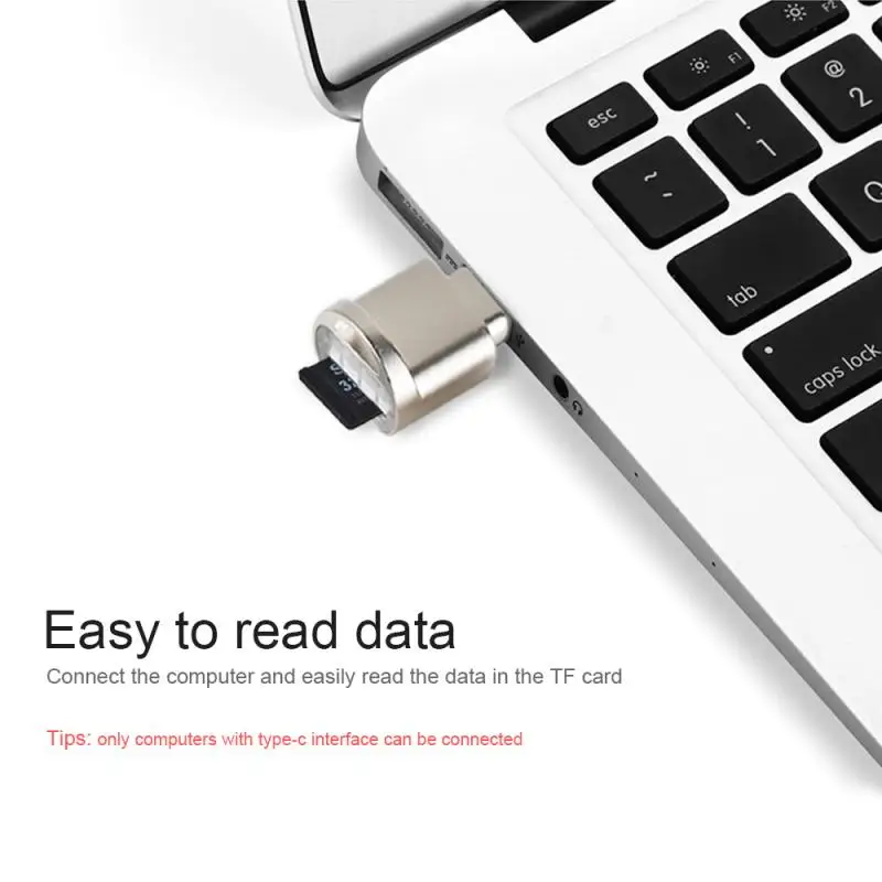 мини кардридер usb 30 type c к micro sd tf адапте
