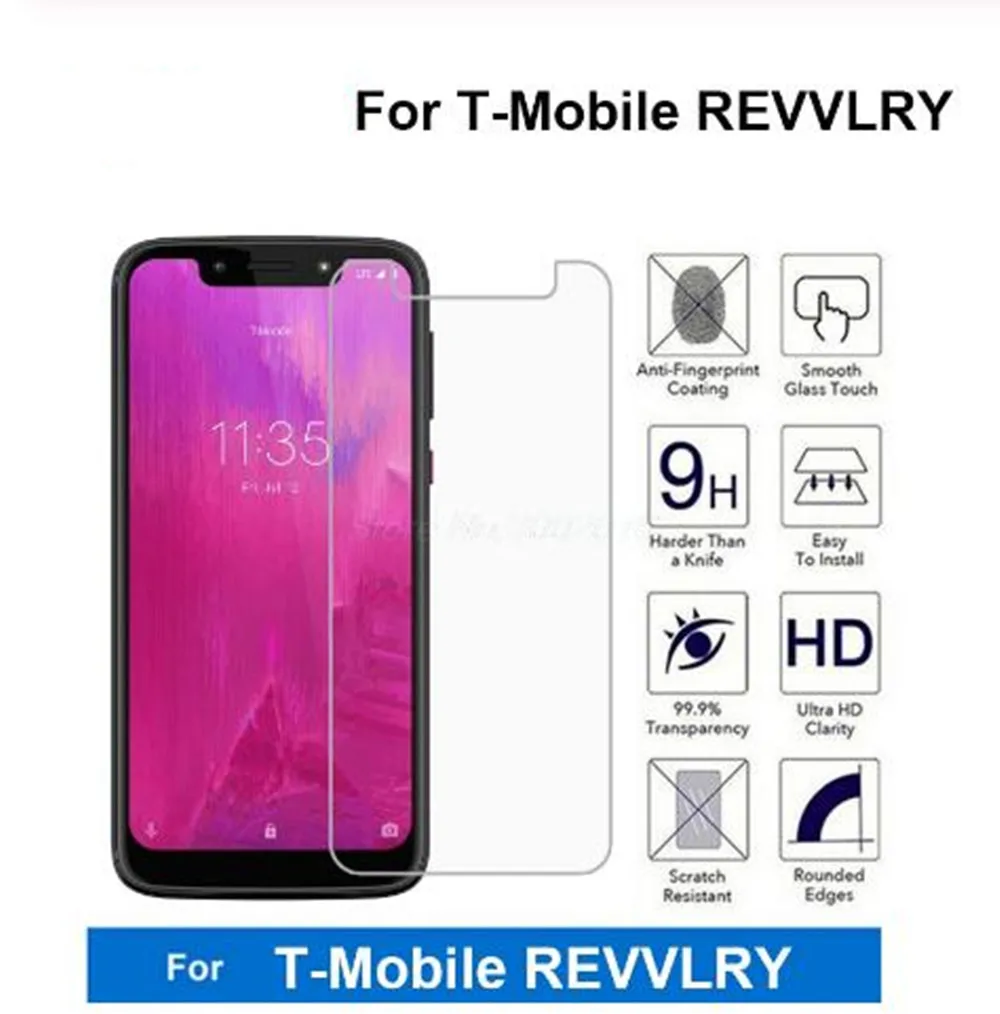 

2.5D HD Стекло для T-Mobile REVVLRY Защитное стекло для T-Mobile REVVLRY закаленное стекло T-Mobile REVVLRY Защитная пленка для экрана