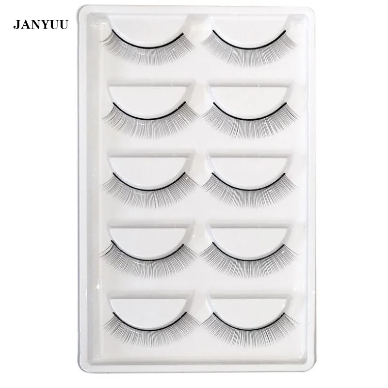 

5 пар тренировочные ресницы для начинающих, накладные ресницы для удлинения, тренировочные норковые ресницы, полная полоса, ресницы для упр...