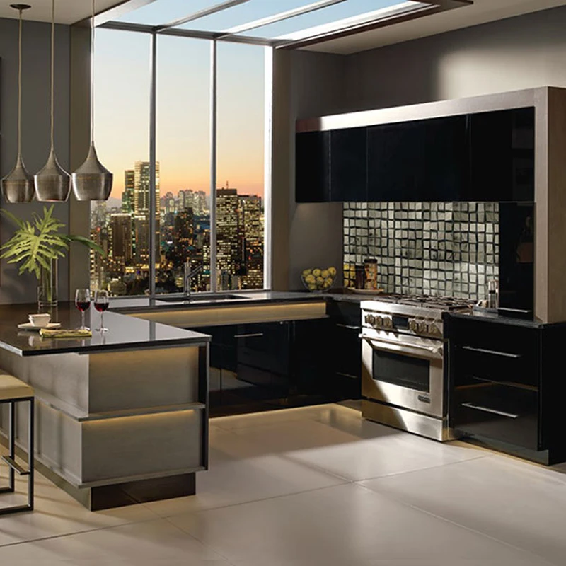 Тонкая кухонная мебель современные кухонные шкафы из хлопка | Обустройство дома