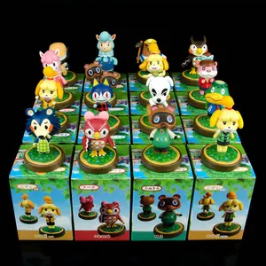 Экшн-фигурки животных, пересекающиеся через пересечение, 16 видов, игрушка Изабель, пинки, Том, Тимми, Реймонд, аниме игрушка для детей, подарок на Рождество, игрушки