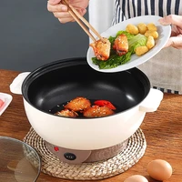 electric cooker lj605 low power hot pot 220v plug in food heater student nonstick pan soup boiling heater