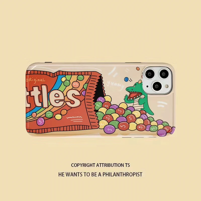 Лидер продаж детский подарок шоколадных орешков цветной чехол для телефона из