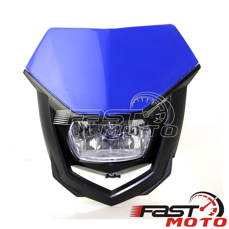 Универсальный Передний фонарь для мотоцикла внедорожного велосипеда обтекатель