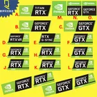 Новинка! Лидер продаж, наклейка на графическую карту RTX 2080Ti 2070 2060 TITAN VR GTX 1650 1660Ti