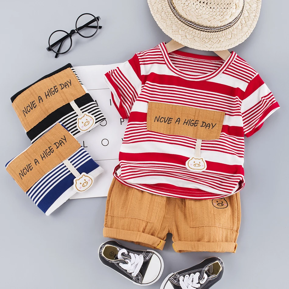 Комплект одежды из 2 предметов для новорожденных мальчиков ясельного возраста