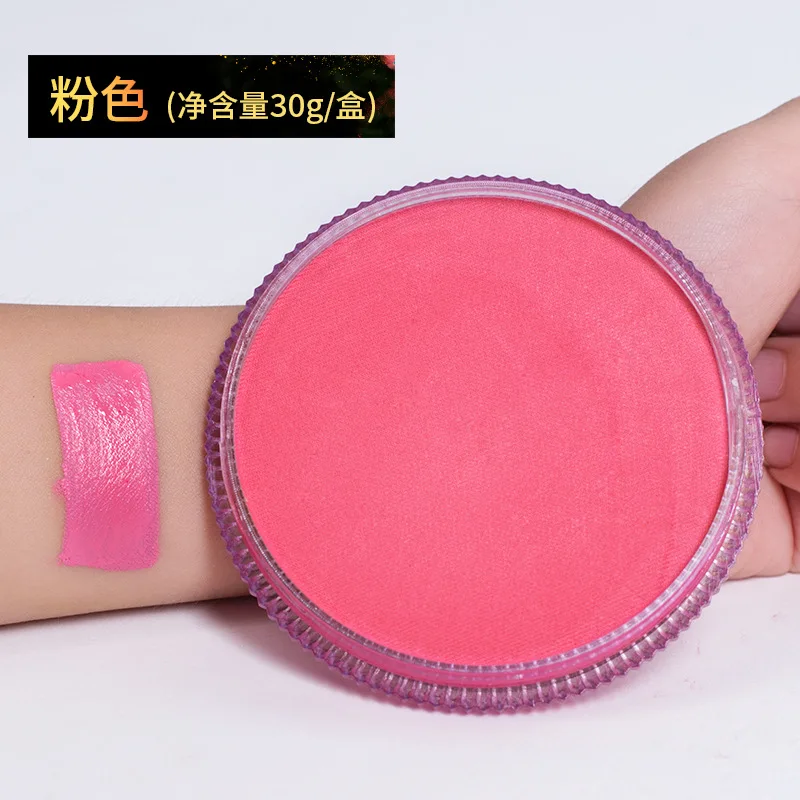 17 цветов краска для тела Профессиональная Косметика на водной основе матовая