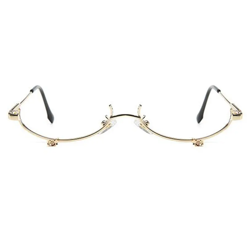 Женские овальные декоративные очки для макияжа подвеска в виде капли воды оправа