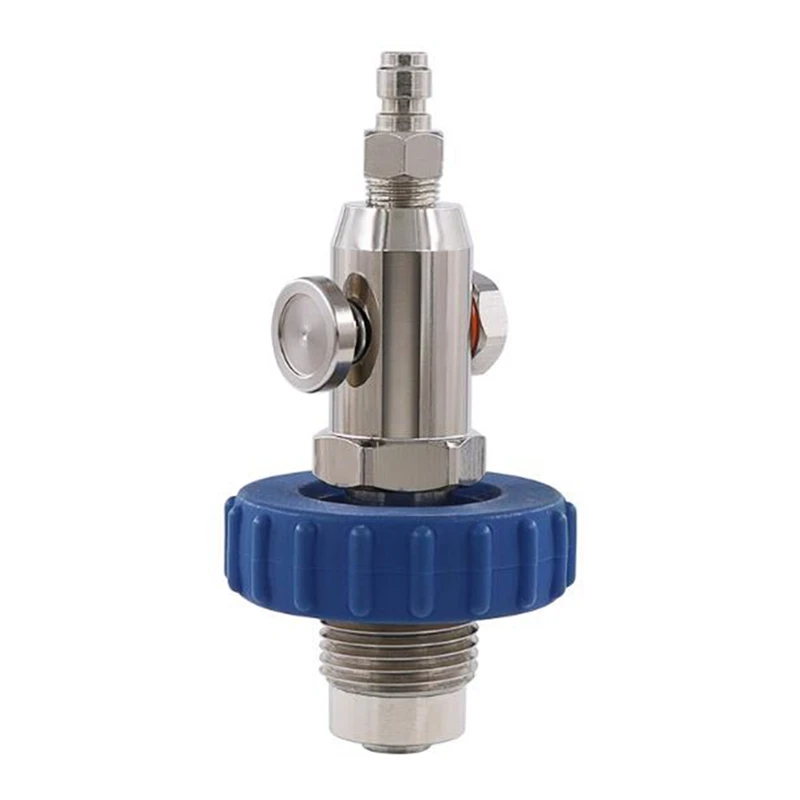 Резервуар из нержавеющей стали PCP заливочная станция 300 бар Din клапан с