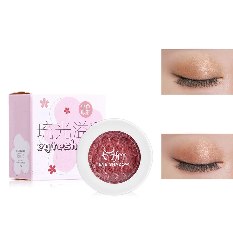 12 цветов модные тени для макияжа мягкие с металлическим блеском цветные век