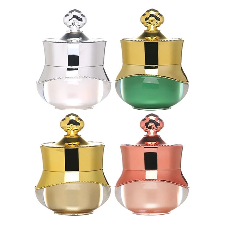 

5g Empty Bottle Acrylic Cream Jar Face Cream Dispenser Travel Cosmetic Container