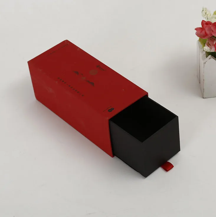 Пользовательский логотип печать креативный складной матовый раздвижной ящик