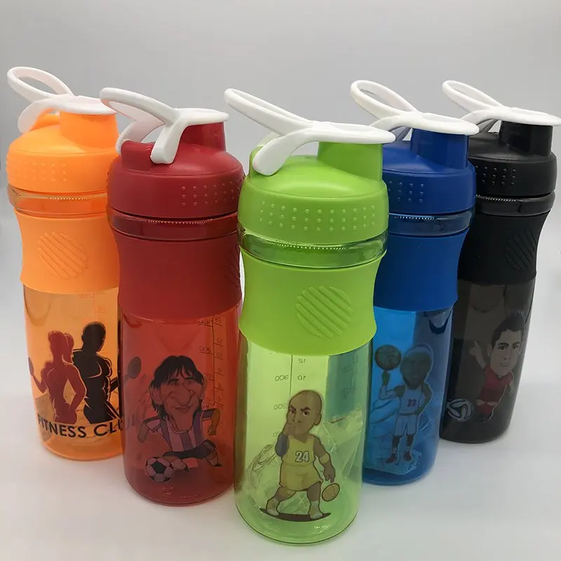 760ml протеин бутылка шейкер для порошка спортивный блендер известной звезды