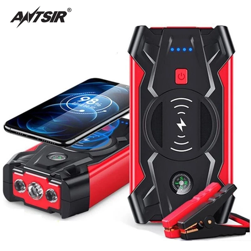 Antsir 39800mAh Car Jump Starter Power Bank Portable Battery Booster Charger 12V Starting Device Auto Emergency Lighting | Автомобили и