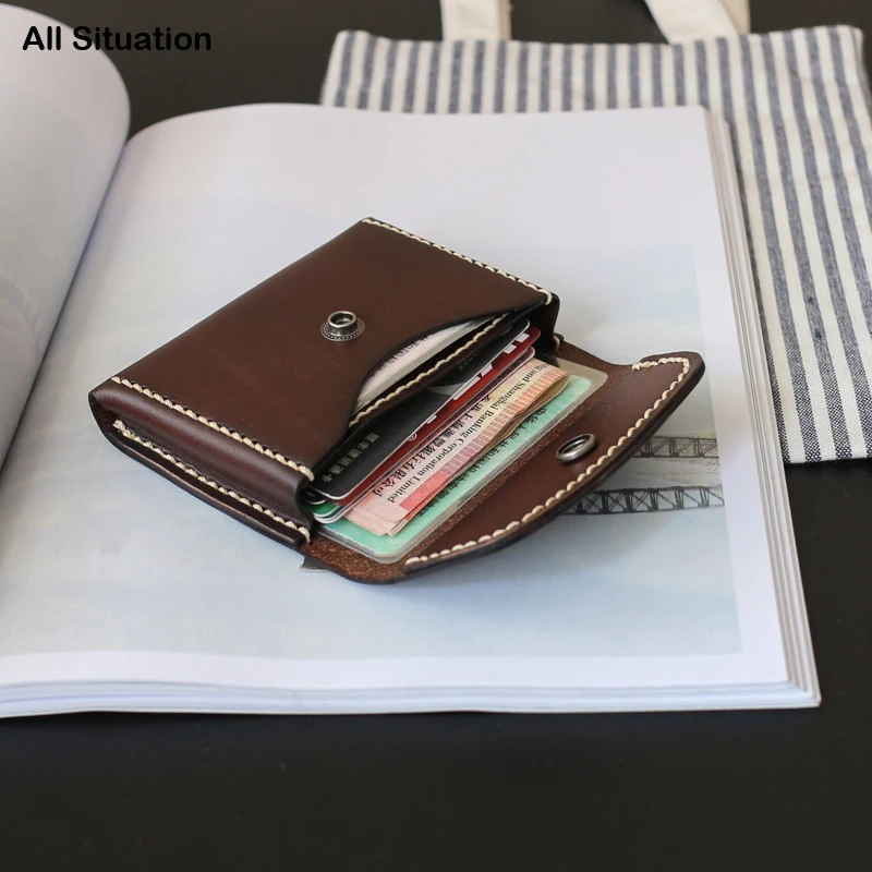 Мужская поясная мини-сумка из воловьей кожи | AliExpress