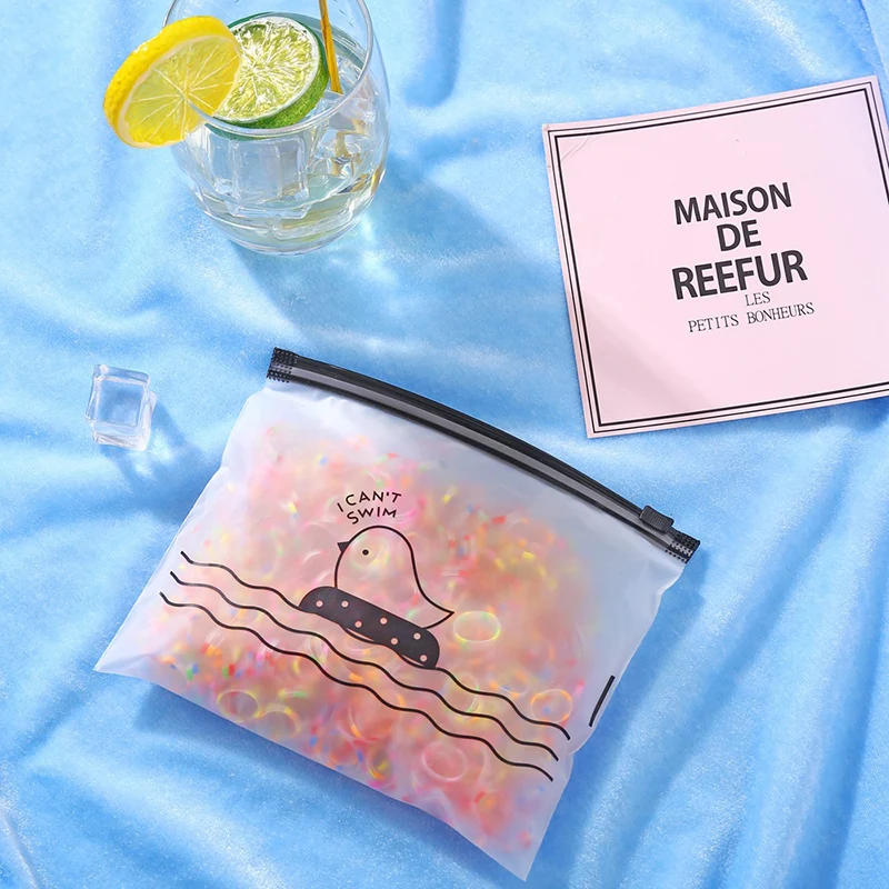 Одноразовые маленькие эластичные резинки радужного цвета для девочек держатель