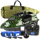 500 м RC рыболовная приманка лодка GPS позиционирование круиз контроль 3 Hoppers 12000mAh батарея игрушечная лодка с GPS сонаром рыболовные снасти Сумка