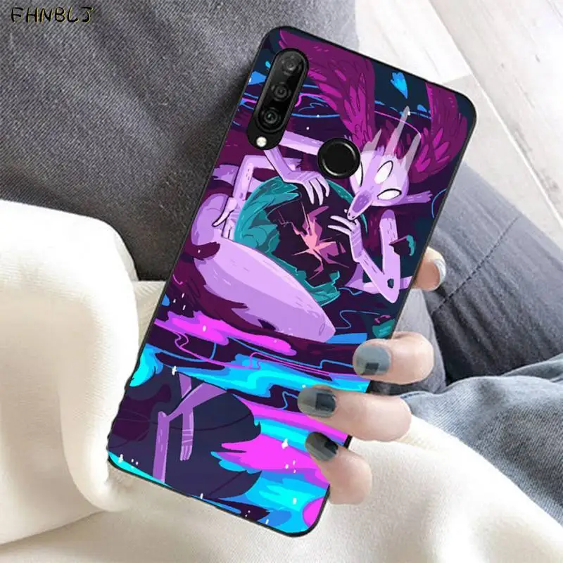 FHNBLJ чехол для телефона из мягкого силикона и ТПУ в японском стиле аниме лиса Huawei