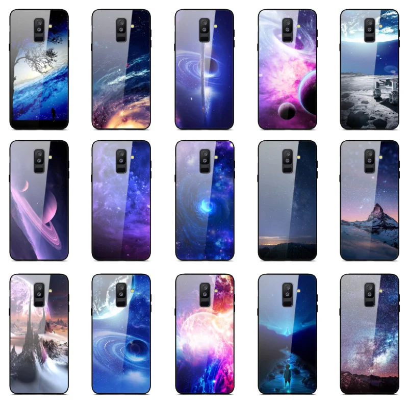 Чехол для телефона Samsung A 6 Plus задняя крышка 0 дюйма Galaxy A6 + A6Plus 2018 чехол из