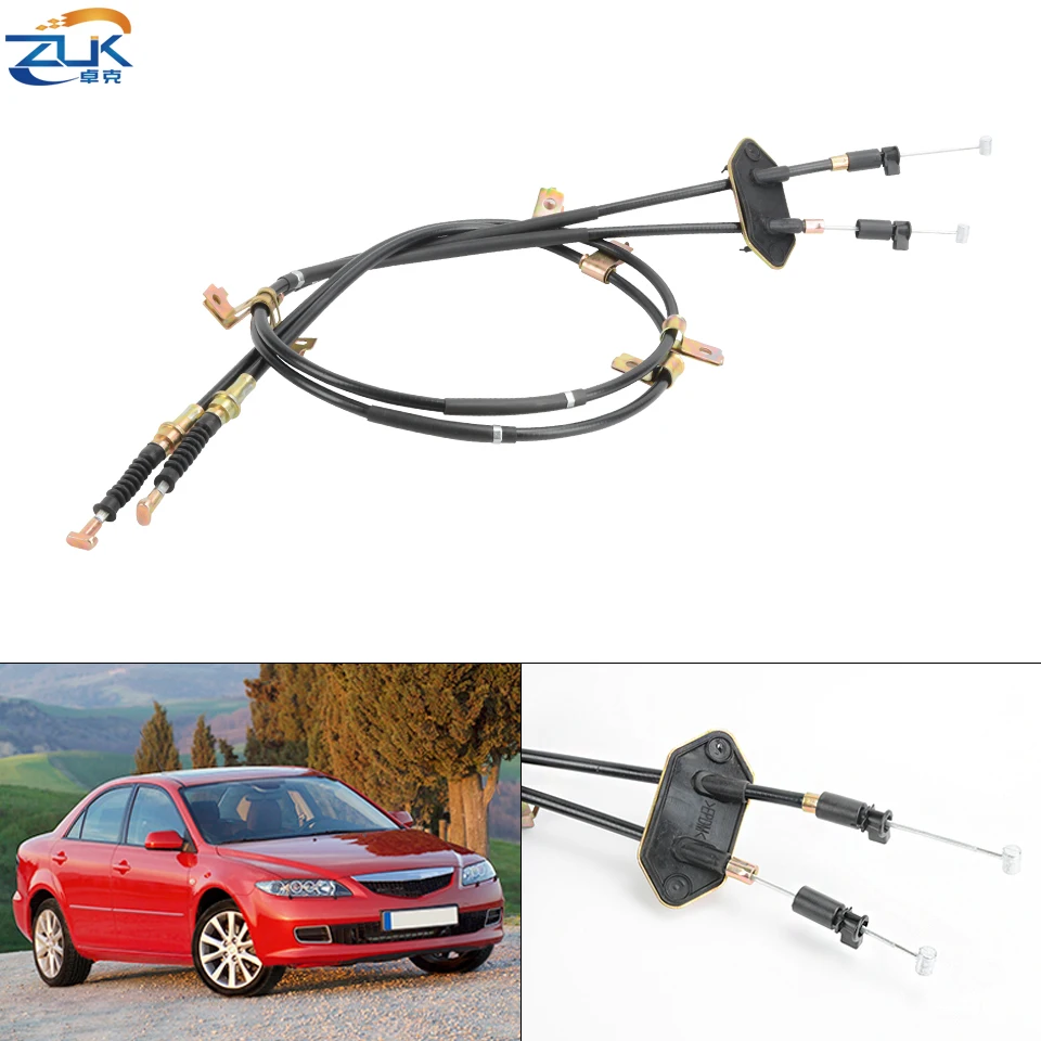 Провод для стояночного тормоза ZUK кабель ручного MAZDA 6 GG Sedan 2002 2003 2004 2005 2006 2007 2008 2009
