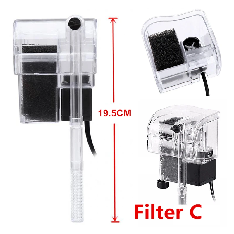 Фильтр аквариумный внешний 220 В водопад губка мини-фильтр для циркуляции воды |