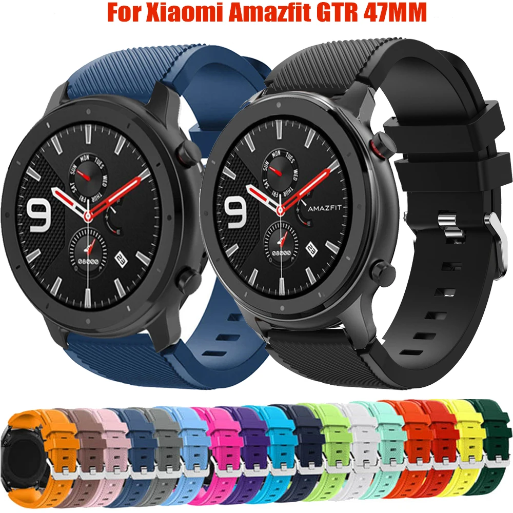 Ремешок для часов Huami GTR браслет смарт Xiaomi Amazfit gtr 47 мм/Huawei GT2 46 мм