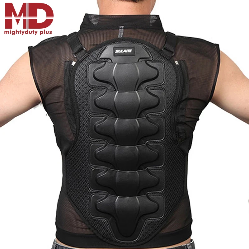 Мотоциклетная армированная куртка жилет без рукавов для езды по бездорожью и