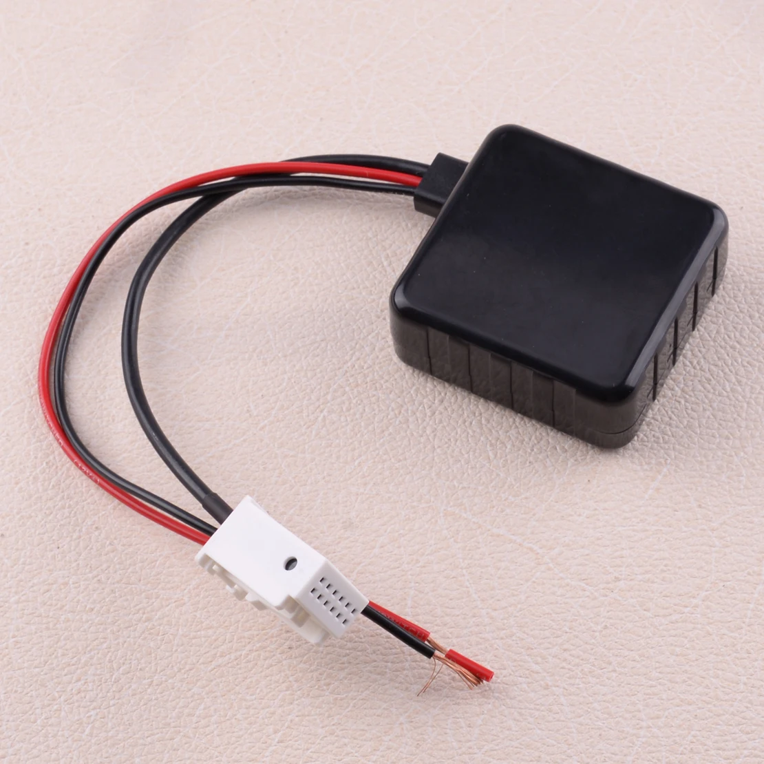 

12 В черный ABS Bluetooth Радио стерео AUX адаптер приемник фильтр подходит для BMW E60 E61 E62 MINI 525i 528i 2004 2005 2006