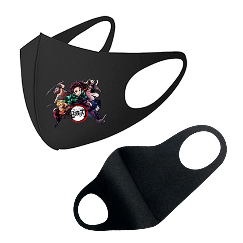 Маска для косплея Велоспорт Анти пыль аниме демон убийца маскарадные