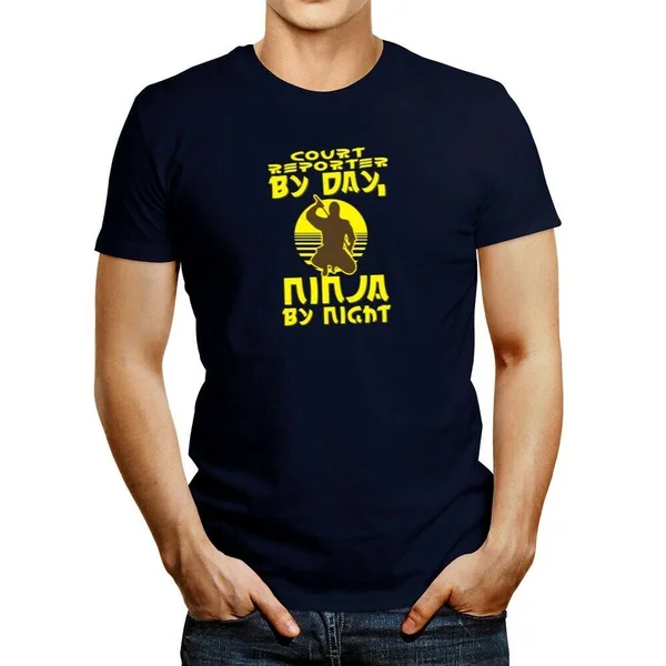 

Court Reporter by day, ninja by night T-shirt