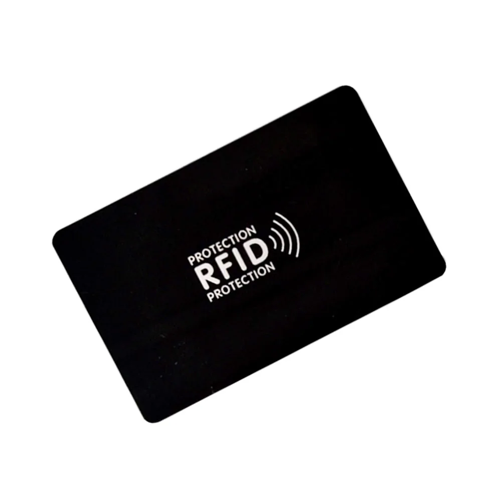 5 black shield cards 5 шт./лот) RFID Противоугонная защита информации Противоугонная защитная карта подарочный модуль Противоугонная блокирующая карта - Цвет: 5 black shield cards