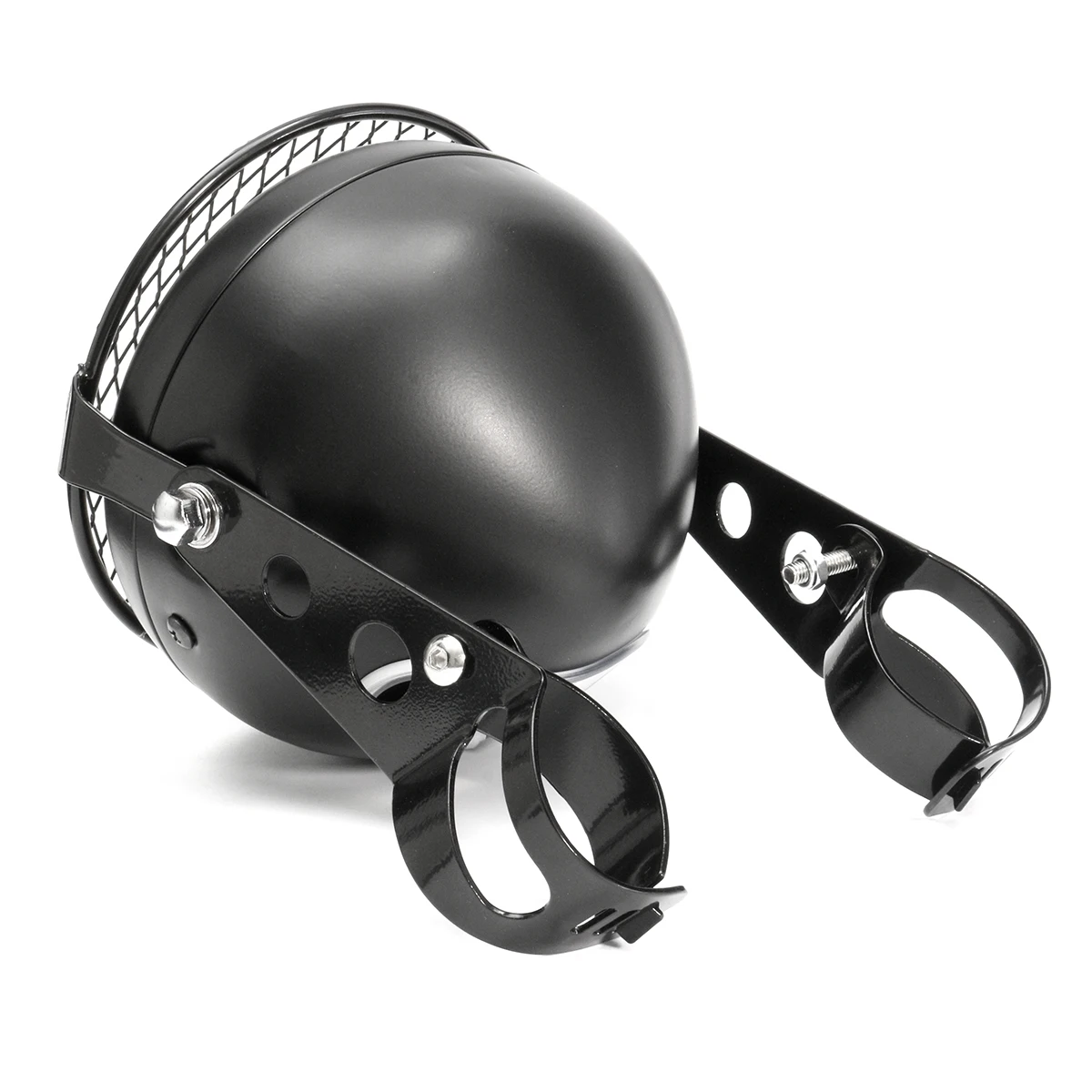 Универсальная фара для мотоцикла абажур чехол гриля Ретро винтажный кронштейн