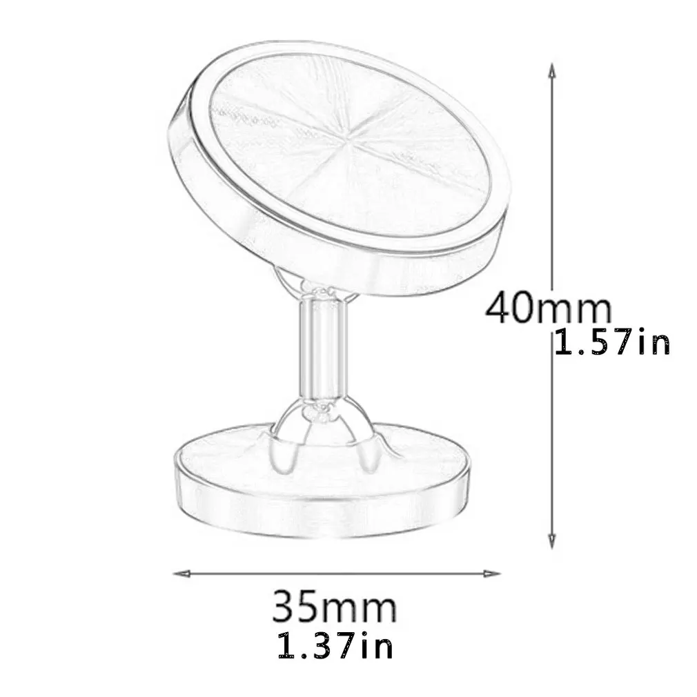 

Luminous Multifunctional Magnetic 360 Rotation Car Air Vent Mount Holder Essential for Strong Magnetic Driving
