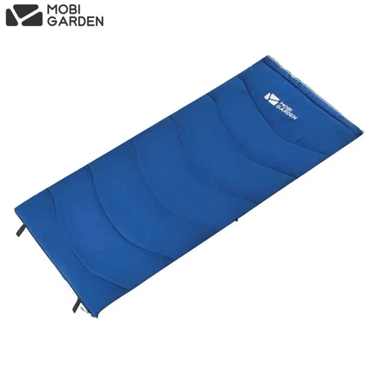 

Mobi Garden outdoor mountain camping warmth widening can be spliced single portable envelope type brushed cotton sleeping bag