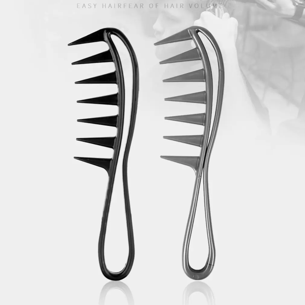 

Plastic Big Tooth Hair Comb Hair Comb For Curly Straight Hair Extra Big Hair Comb Large Tooth Shampoo Wide Teeth Comb