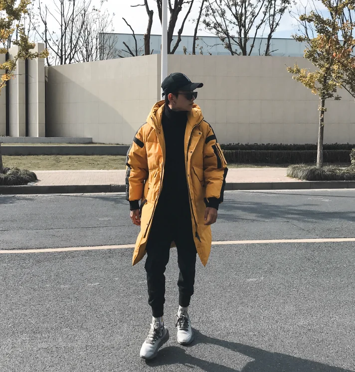 2022 Young Teenagers Duck Down Coat Couples Winter Jacket Teens Big Boys Girls Winter Outerwear Clothing Parkas Plus Sized XXXL