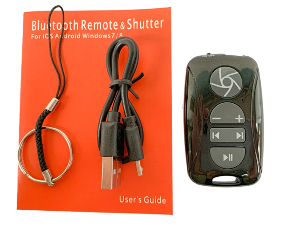 Bluetooth Wireless Media Music Remote Control Camera Shutter for Ipad Iphone Ipod Touch Ios and Android phone Tablet Devices | Электроника