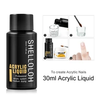 30ml acrylic liquid for acylic powder quick extend nail liquid slip solution for nail art extension soak off manicure tools