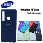 Оригинальный официальный силиконовый чехол для Samsung A9 2018, защитный чехол с логотипом для Samsung Galaxy A9 2018 A9S A920F