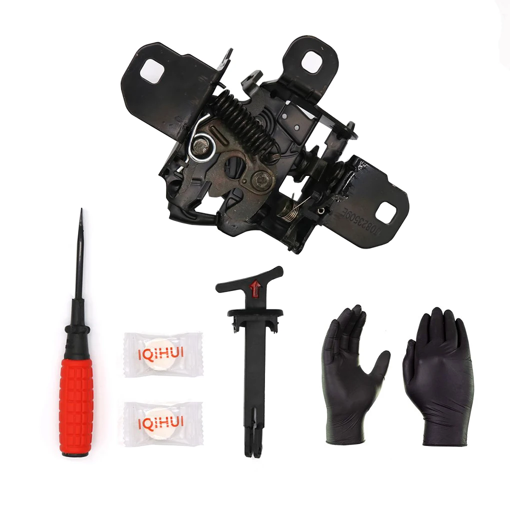 Фиксатор защелки капота + ручка тяги набор инструментов Замена для 1998 2010