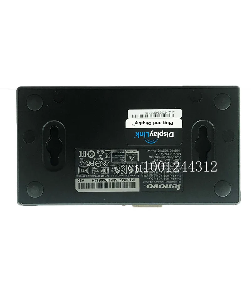90New Origi USB 3,0 Pro DK1522 док-станция для lenovo Thinkpad с usb serise док-станция для ноутбука 03X7130/с USB кабелем
