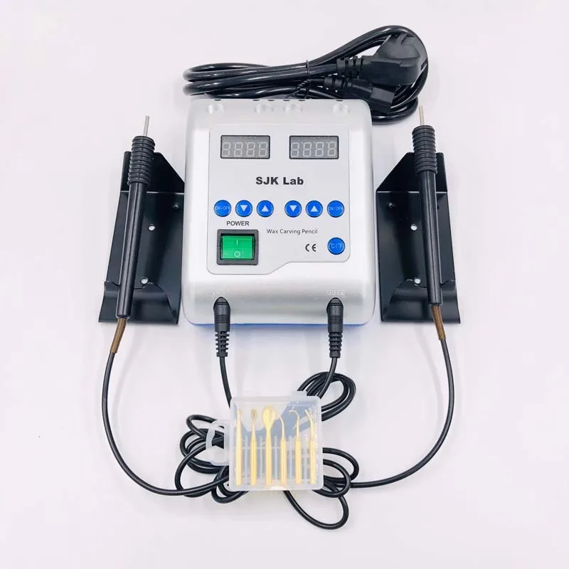 Electric Wax Carving Knife Machine Double Pen With 6 Wax Tips Wax Carving Pen