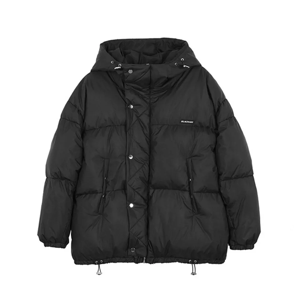 

New Mens Windproof Hooded Outdoor Down Jackets Winter Thick Warm Pockets Oversized Puffer Jacket Men