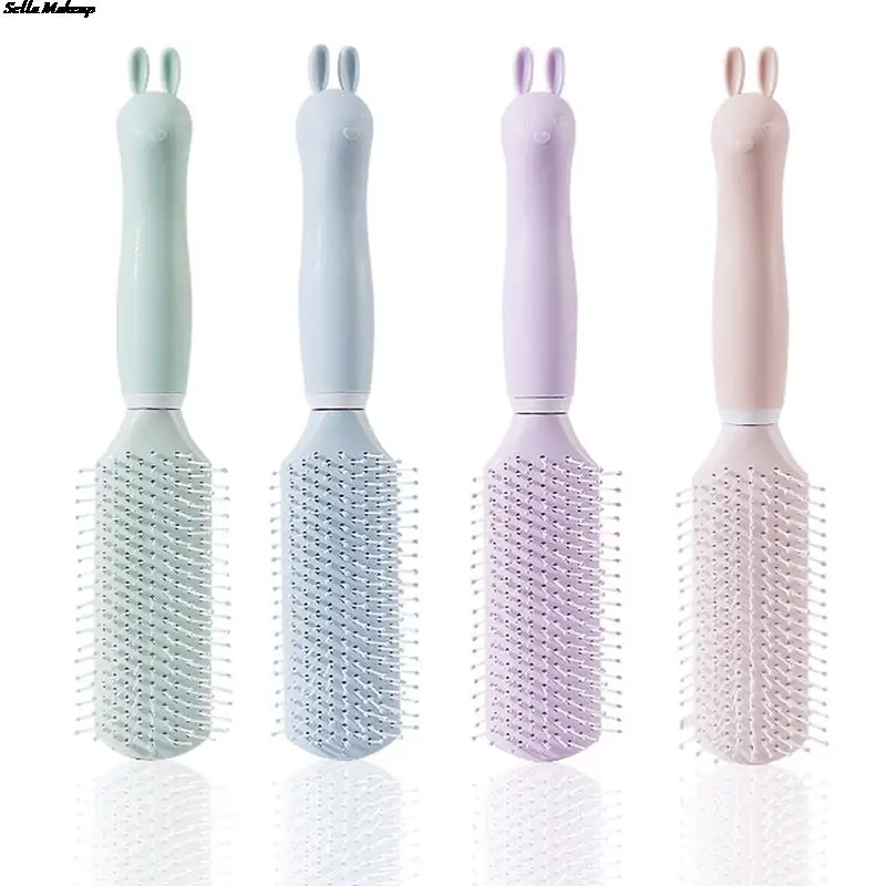 

Розовая Антистатическая подушка безопасности Массажная Подушка Расческа против выпадения волос уход за волосами кудрявые прямые щетки дл...