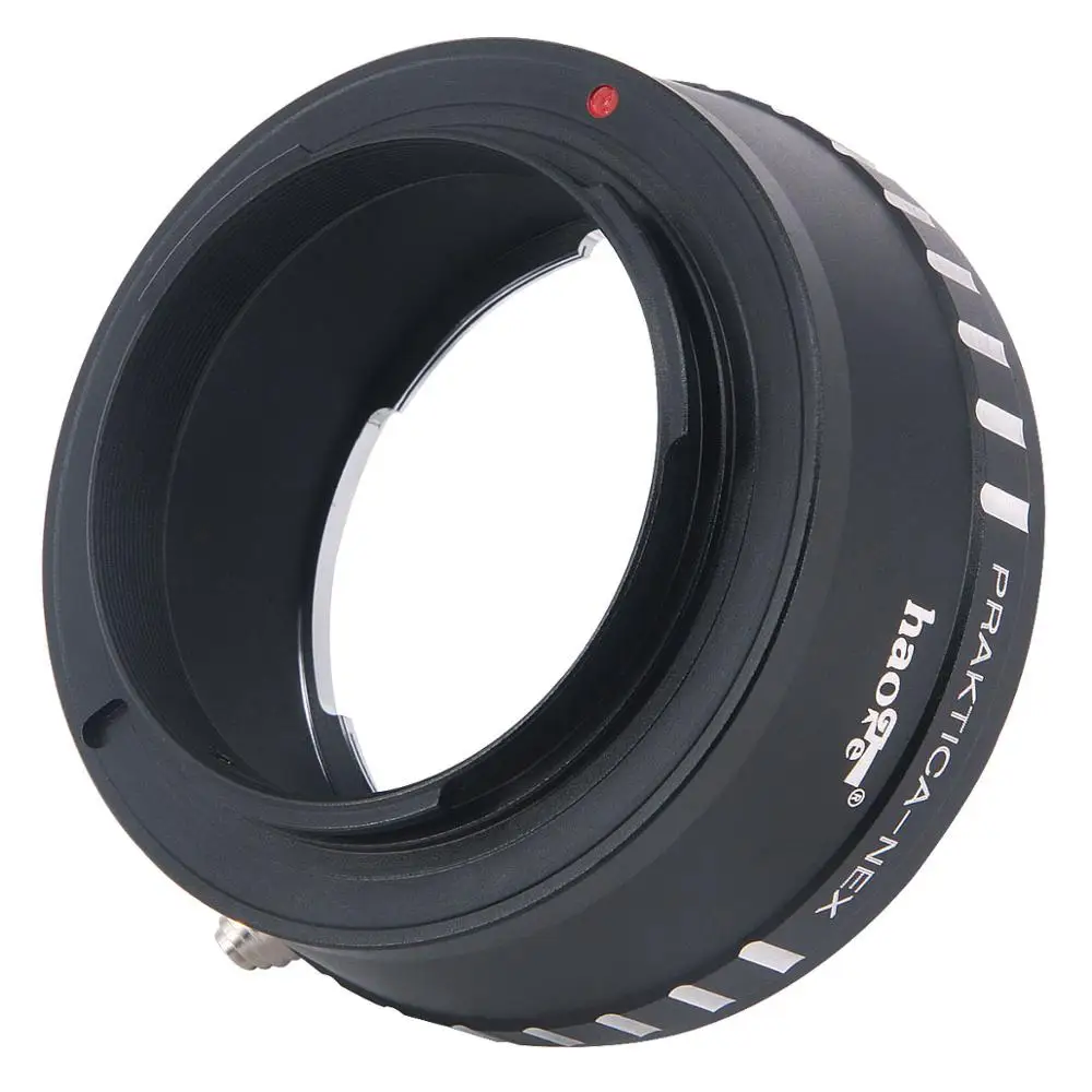 Haoge Manual Lens Mount Adapter for Praktica B PB mount to Sony E NEX Camera |