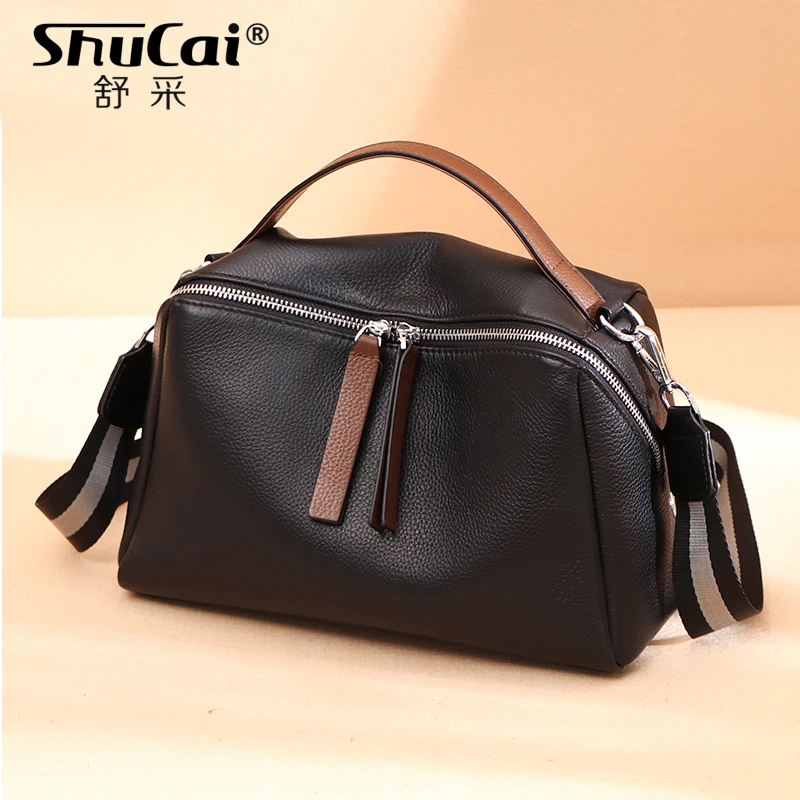 Сумки через плечо из натуральной кожи Женская винтажная Подушка женская сумка