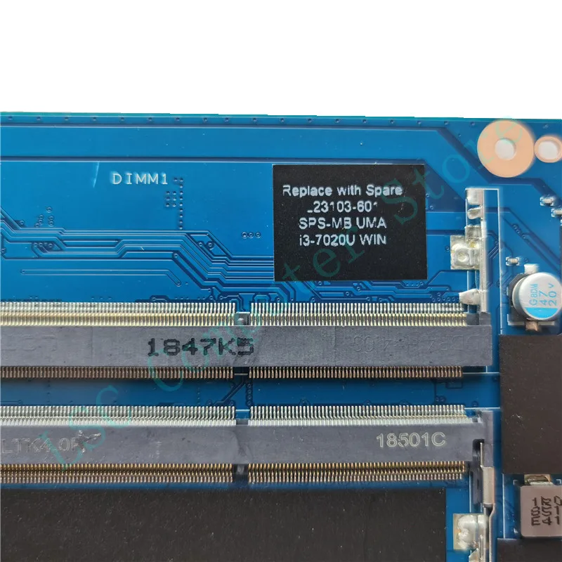 Материнская плата LSC для ноутбука HP ProBook 450 G5 с центральным процессором I3-7020U L23103-001