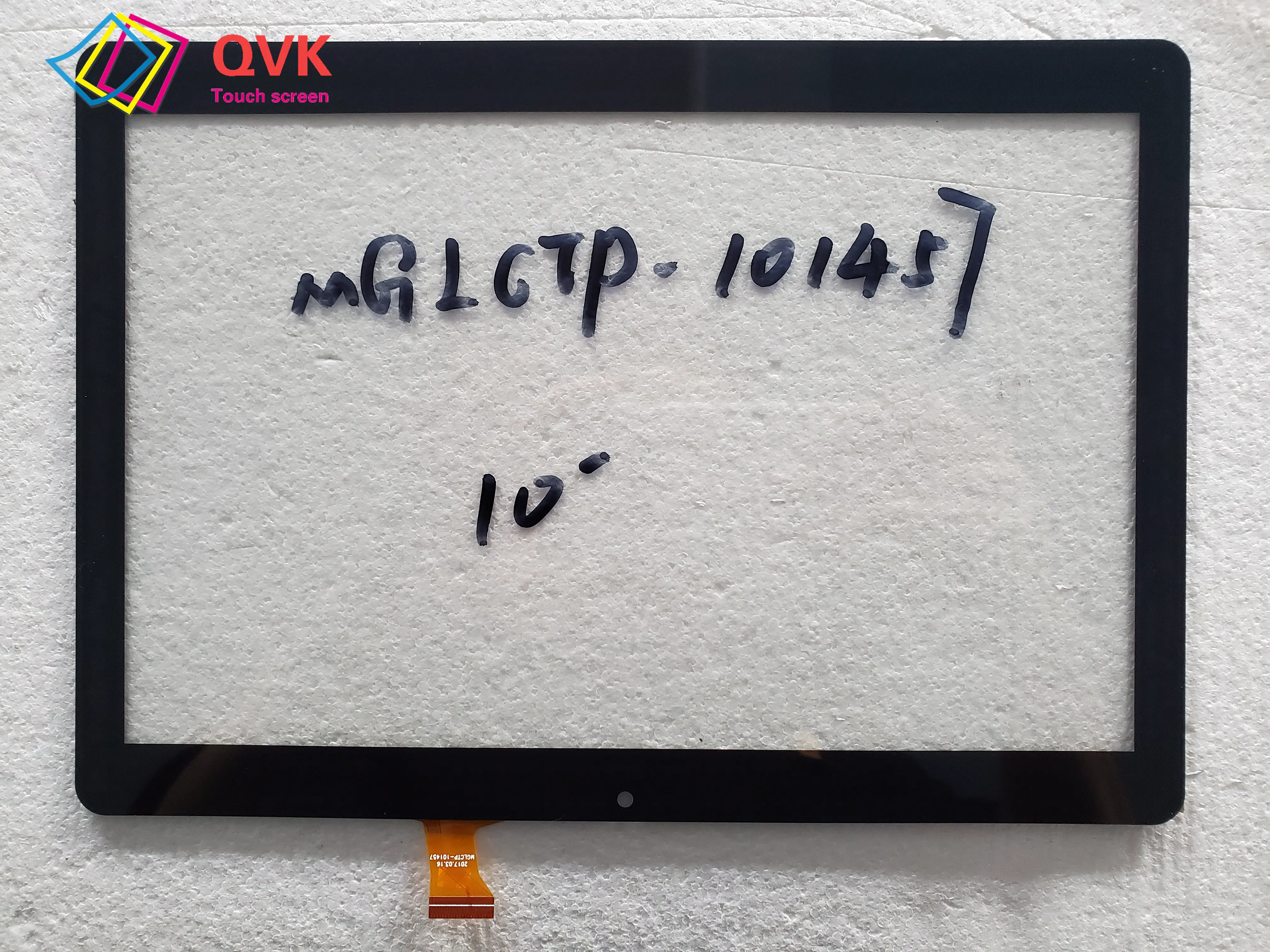 

10,1 дюймовый черный сенсорный экран P/N фотографический емкостный сенсорный экран для планшета ремонт запасные части Бесплатная доставка