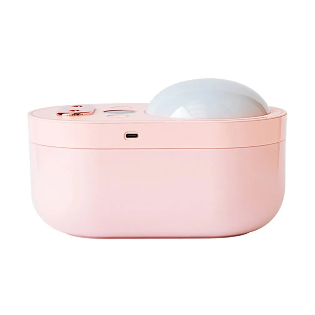 

A-69 1000ml Projection Dual Humidifier Rotation Mist Aroma Diffuser 360 Night Light Rechargeable Two Sprayer Humidifiers