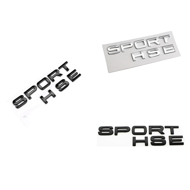 

Логотип для багажника Land Rover Range Rover с надписью Sport Hse